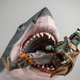 Illustration for article titled A 1:6 Scale Replica Of The iJaws/i Shark, To Feast Upon Your Figures